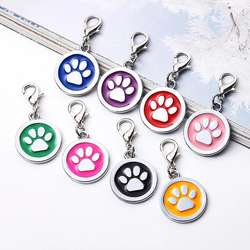 Customizable Dog Collar Address Tags