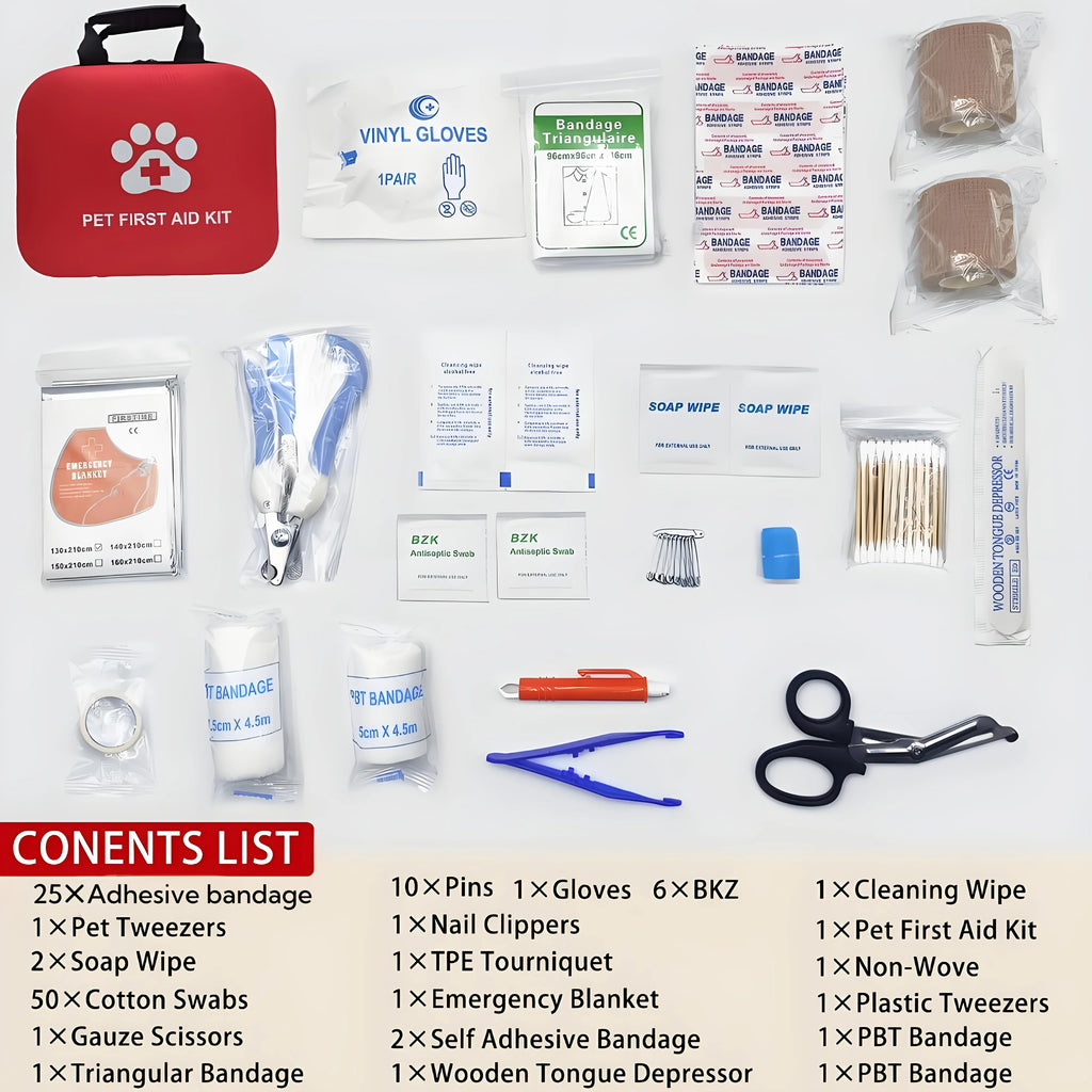 Pet First Aid Emergency Kit